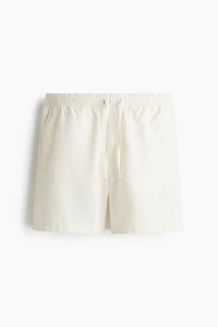 Short décontracté en lin mélangé