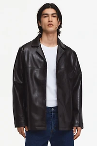 Veste en tissu enduit