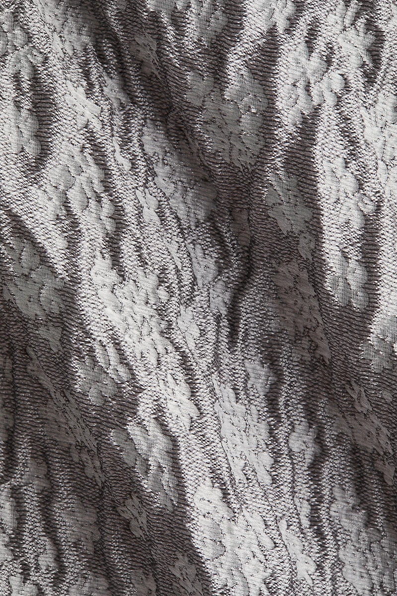 Robe bandeau en tissu jacquard