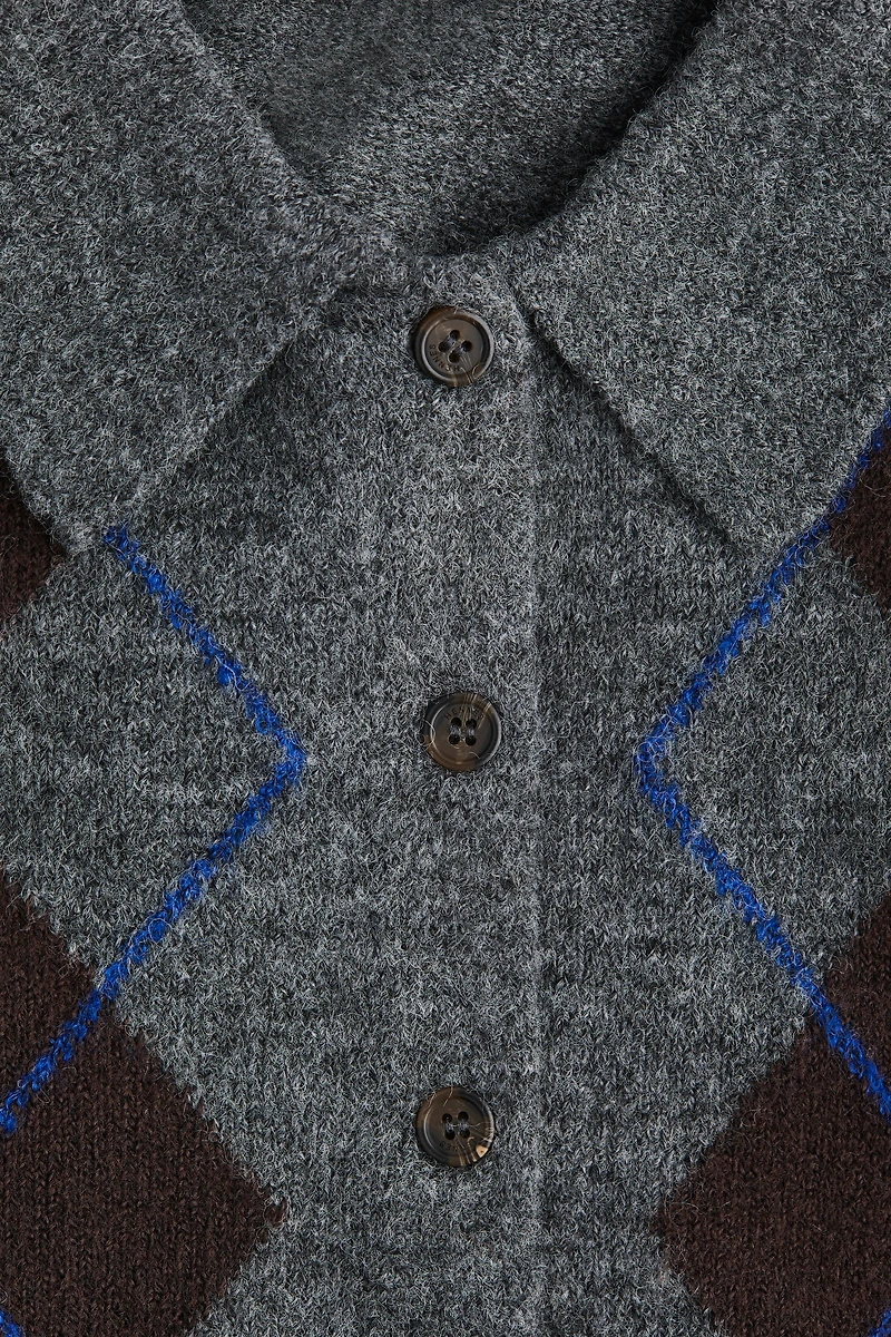 Cardigan with Collar