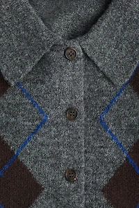 Cardigan with Collar