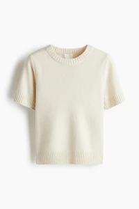 Short-Sleeved Sweater