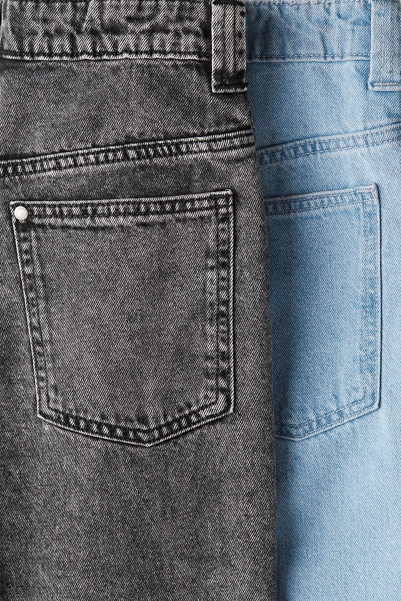 2-pack Baggy Fit Jeans