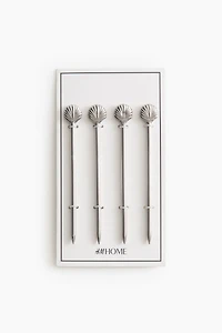 4-Pack Seashell Cocktail Picks