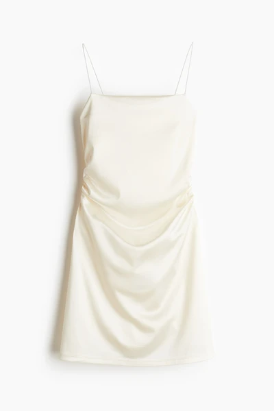 Draped Slip Dress