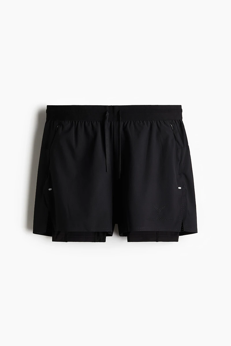 Double-Layered Sports Shorts with DryMove™