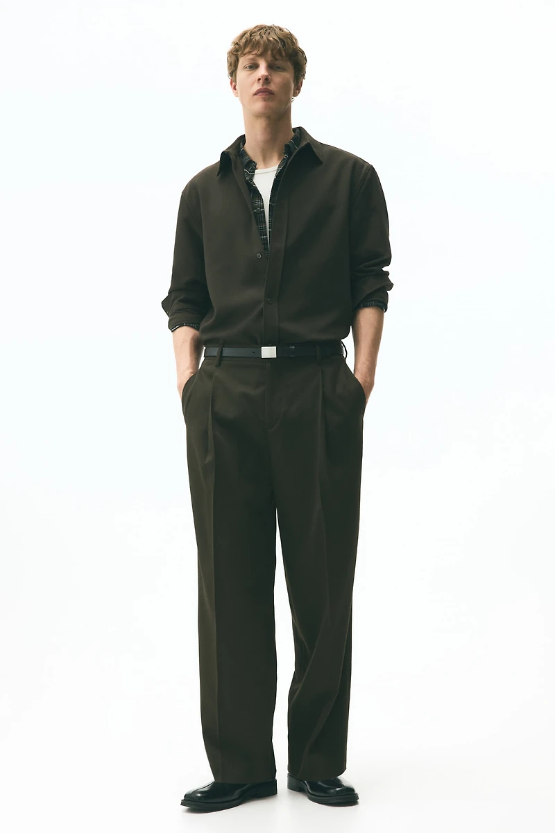 Relaxed-Fit Twill Shirt