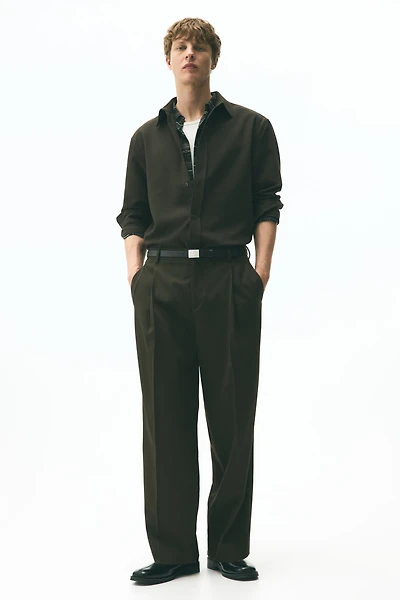 Relaxed-Fit Twill Shirt