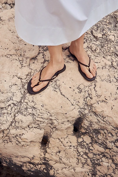 Ring-Detail Flip-Flops