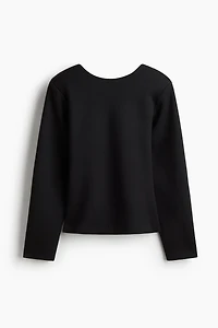 Scuba Top with Low-Cut Back