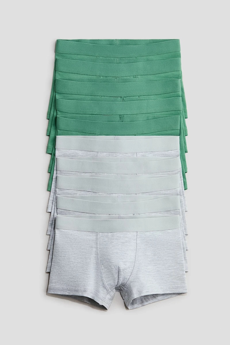 10-Pack Cotton Boxer Briefs
