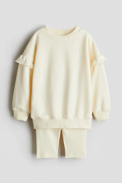 2-piece Sweatshirt and Shorts Set
