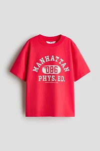 Loose-Fit Printed T-Shirt