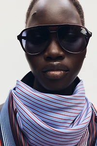 Aviator-Style Sunglasses