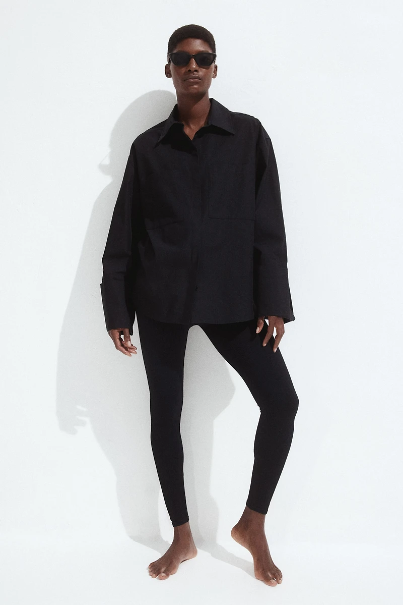 MAMA Seamless Ribbed Leggings