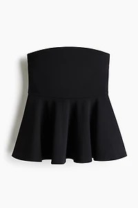 Bandeau Peplum Top