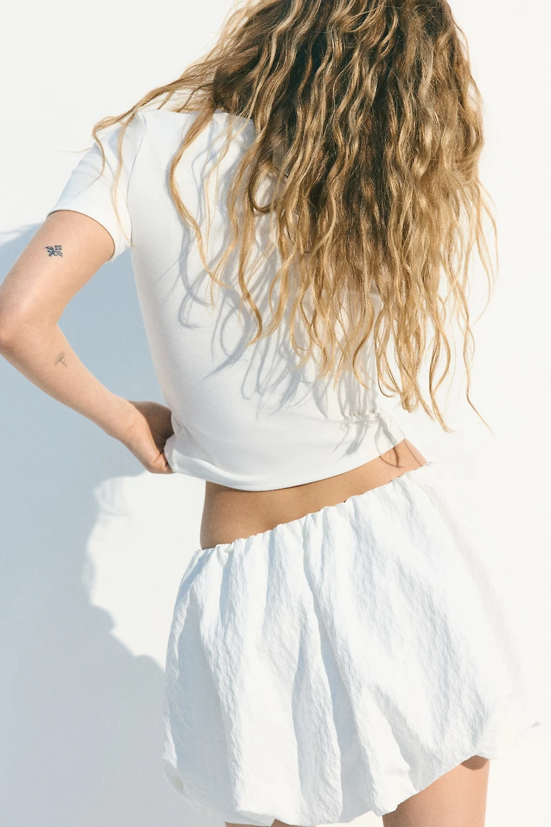 Top with Eyelet Embroidered Detail