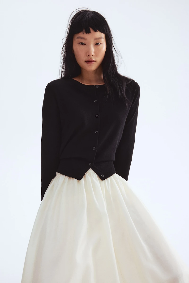 Fine-knit Cardigan