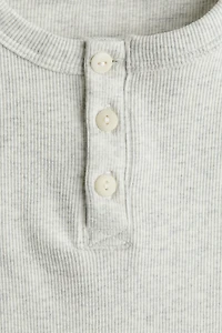 Cotton Henley Shirt