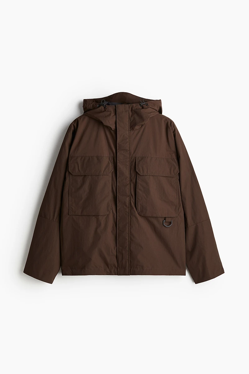 Loose Fit Water-Repellent Windbreaker
