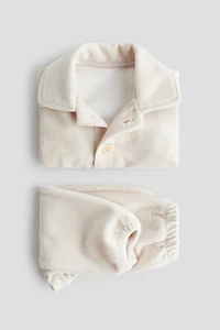 Ensemble 2 pièces en velours côtelé