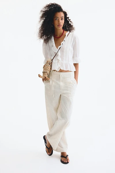 Tie-Detail Pants
