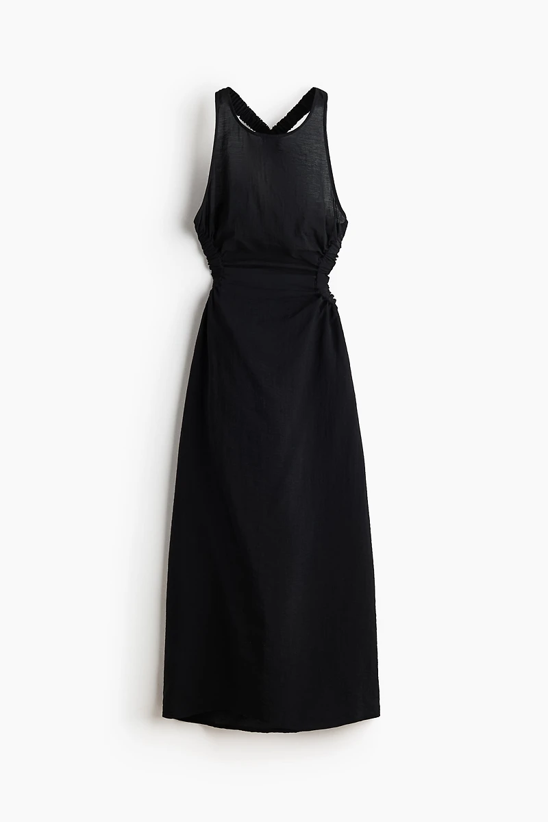 Open-Back Maxi Dress