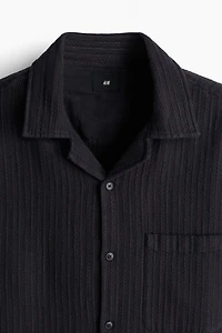 Regular-Fit Textured Resort Shirt