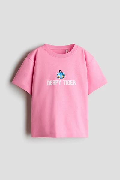 Printed Cotton T-Shirt
