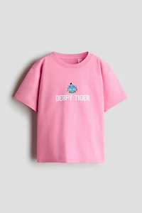 Printed Cotton T-Shirt