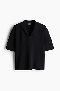 Regular-Fit V-Neck Polo Shirt