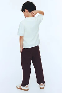 Muslin drawstring trousers