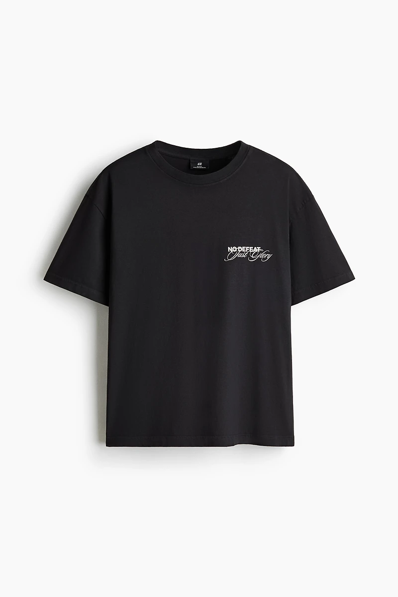 T-shirt imprimé Coupe Flottante