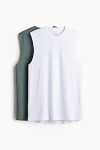 2-Pack Regular-Fit Sports Tank Tops with DryMove™