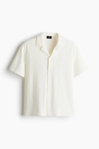 Regular-Fit Jersey Resort Shirt
