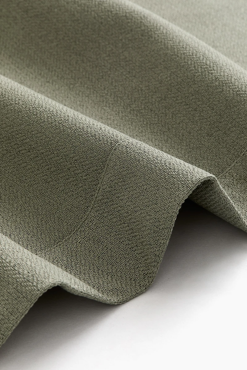 2-Pack Blackout Herringbone Curtain Panels