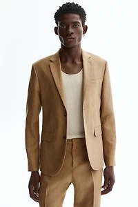 Veste près du corps en lin
