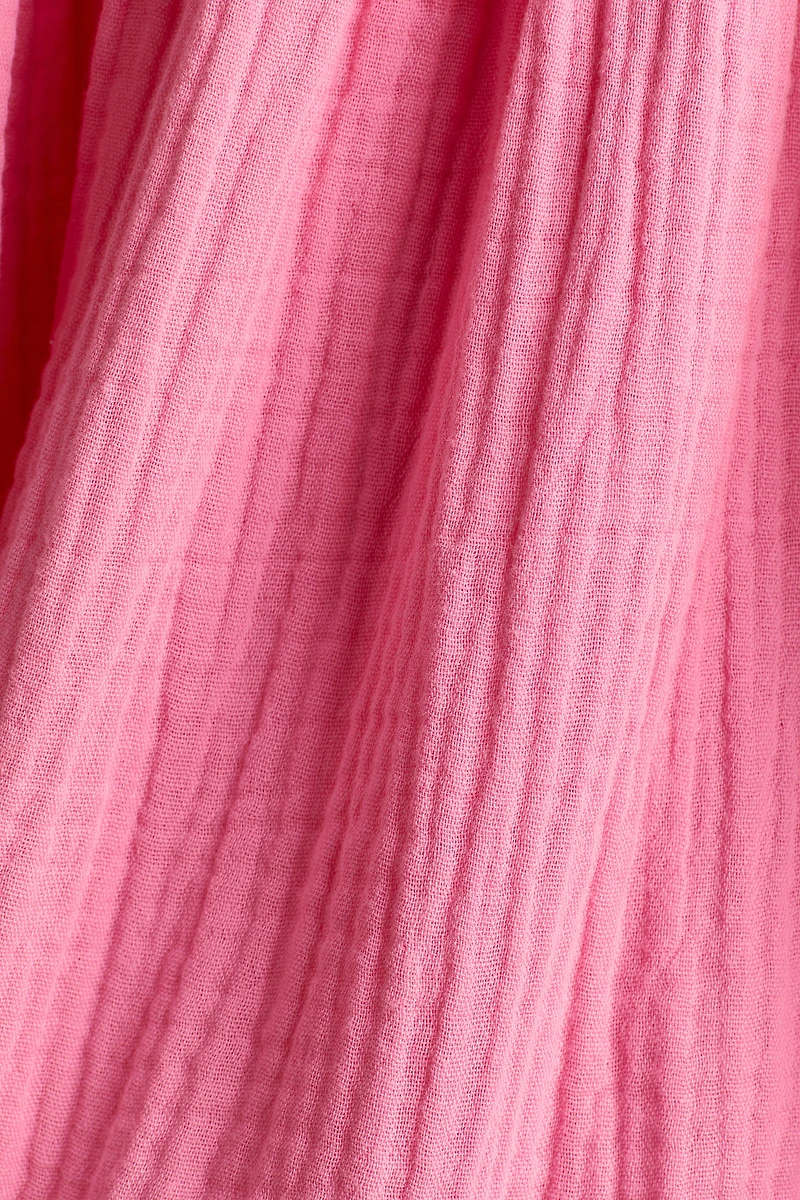 Dress with Muslin Skirt