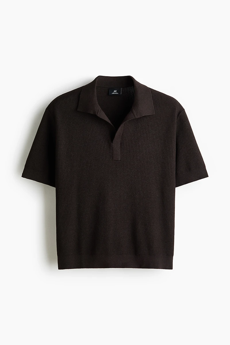 Regular Fit Knitted polo shirt