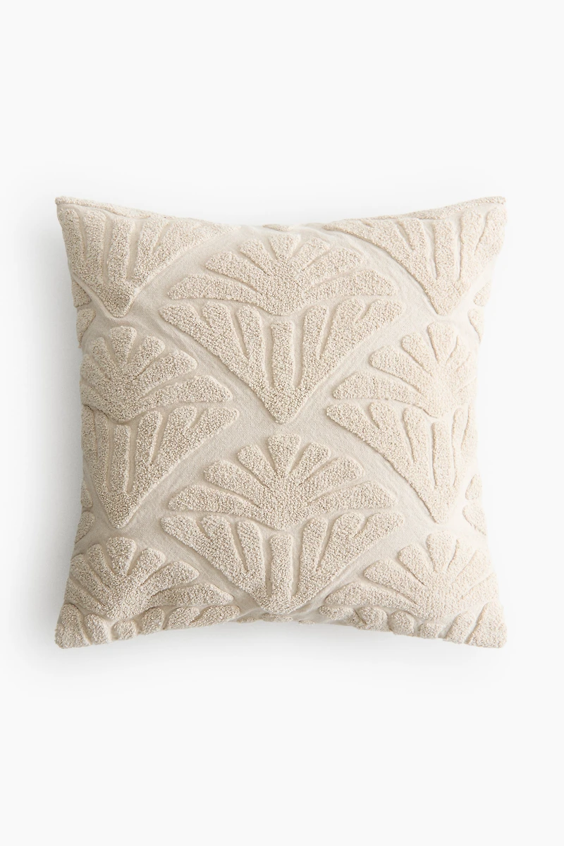 Tufted-Motif Cushion Cover