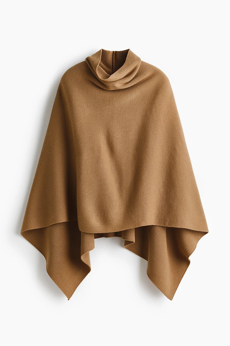 Roll-Neck Cape
