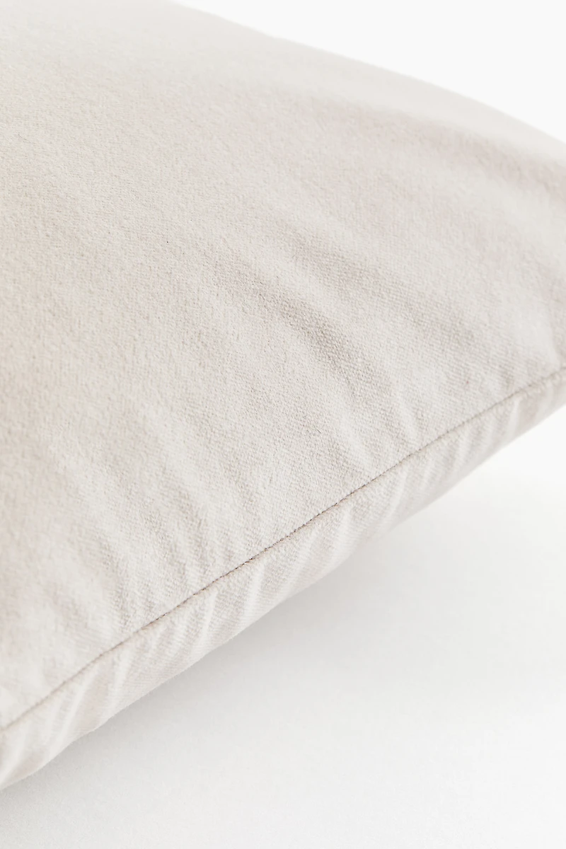 Housse de coussin en velours