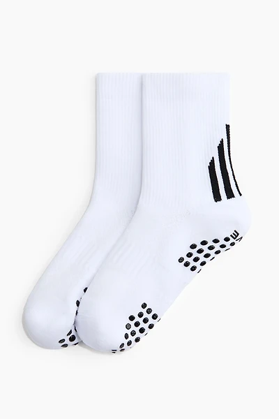 Lot de 2 paires chaussettes soccer
