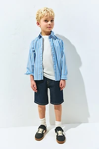 Chemise en popeline de coton