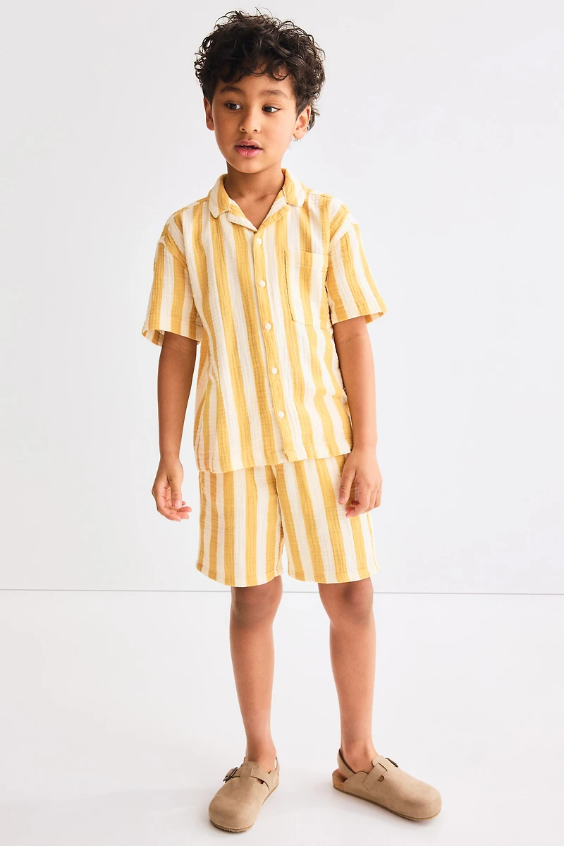 Ensemble 2 pièces en mousseline de coton