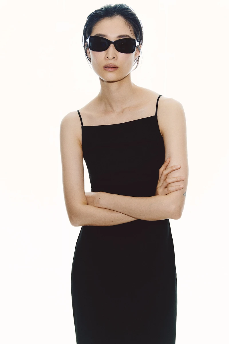 Jersey Strappy Dress