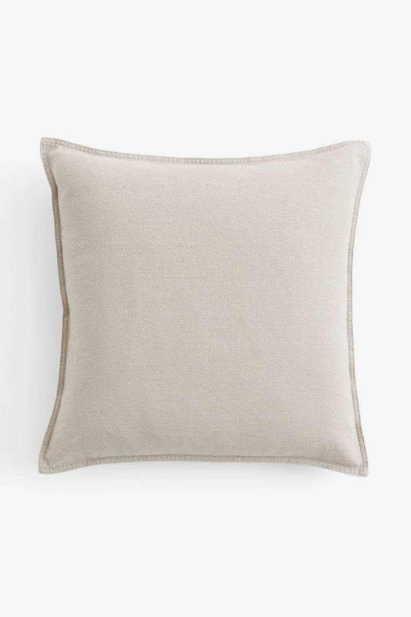 Linen-blend Cushion Cover