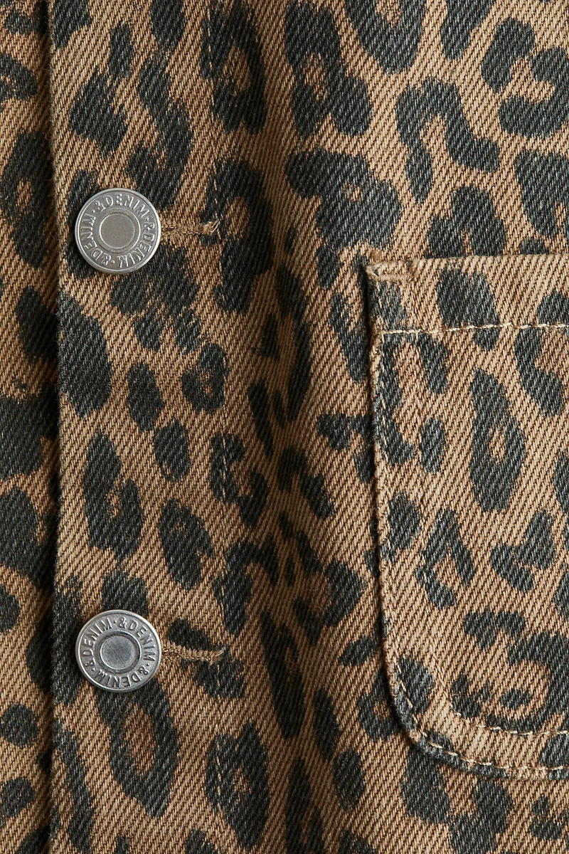 Patterned Twill Jacket