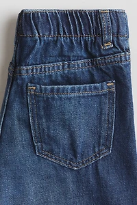 Jean à jambes larges