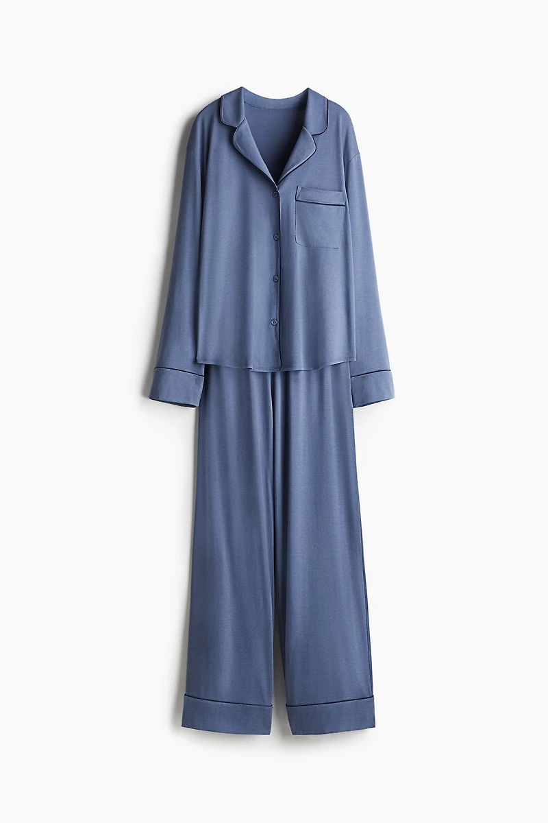 Viscose-Blend Pajamas